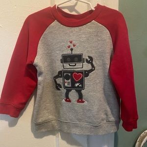 Red sweatshirt (used but in perfect conditions)